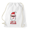 PRINTFASHION Merry Pixmas Karácsonyi ajándék - Sportzsák, Tornazsák - Fehér