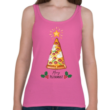 PRINTFASHION Merry Pizzamas - Női atléta - Rózsaszín női trikó