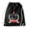 PRINTFASHION Mészáros mester - Sportzsák, Tornazsák - Fekete