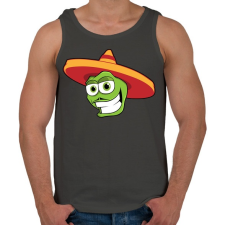 PRINTFASHION Mexico - Férfi atléta - Sötétszürke atléta, trikó