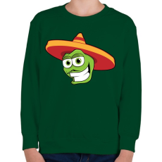 PRINTFASHION Mexico - Gyerek pulóver - Sötétzöld