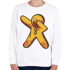 PRINTFASHION Mézeskalács dab - Gyerek pulóver - Fehér gyerek pulóver, kardigán