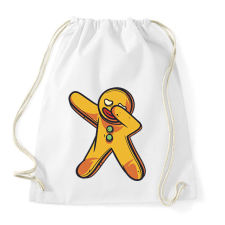 PRINTFASHION Mézeskalács dab - Sportzsák, Tornazsák - Fehér tornazsák