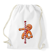 PRINTFASHION Mézeskalács - Sportzsák, Tornazsák - Fehér tornazsák