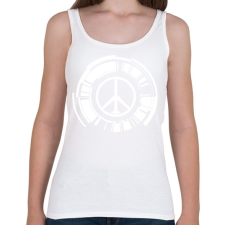 PRINTFASHION mgs peace walker logo - Női atléta - Fehér női trikó