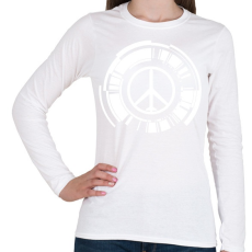 PRINTFASHION mgs peace walker logo - Női hosszú ujjú póló - Fehér