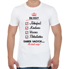 PRINTFASHION Mi kell még? - Férfi póló - Fehér férfi póló