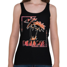 PRINTFASHION Miami  - Női atléta - Fekete