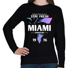 PRINTFASHION Miami  - Női pulóver - Fekete női pulóver, kardigán