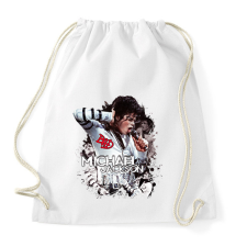 PRINTFASHION Michael Jackson Bad - Sportzsák, Tornazsák - Fehér tornazsák