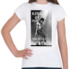 PRINTFASHION michael jackson king - Női póló - Fehér