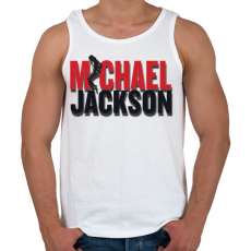 PRINTFASHION michael-jackson-moonwalk-png-4299357 - Férfi atléta - Fehér