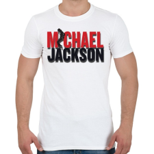 PRINTFASHION michael-jackson-moonwalk-png-4299357 - Férfi póló - Fehér férfi póló
