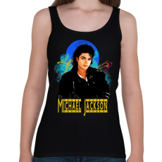 PRINTFASHION michael jackson - Női atléta - Fekete