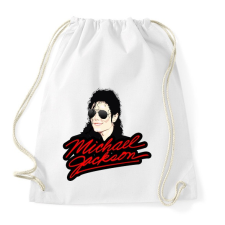 PRINTFASHION michael-jackson - Sportzsák, Tornazsák - Fehér tornazsák