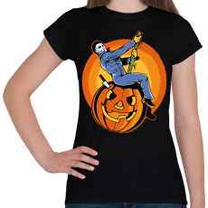 PRINTFASHION Michael Myers - Női póló - Fekete