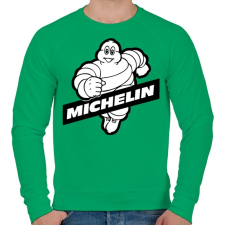 PRINTFASHION Michelin - Férfi pulóver - Zöld férfi pulóver, kardigán