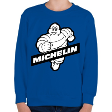 PRINTFASHION Michelin - Gyerek pulóver - Királykék gyerek pulóver, kardigán