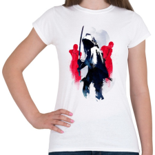 PRINTFASHION Michonne The Walking Dead - Női póló - Fehér női póló