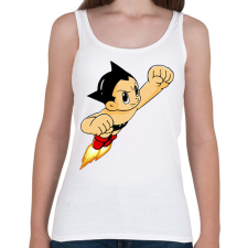 PRINTFASHION Mighty Atom - Astro Boy - Női atléta - Fehér női trikó