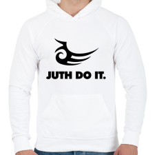 PRINTFASHION Mike Tyson Tattoo - Férfi kapucnis pulóver - Fehér férfi pulóver, kardigán