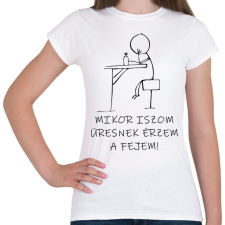 PRINTFASHION MIKOR ISZOM - Női póló - Fehér női póló