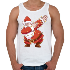 PRINTFASHION Mikulás dab - Férfi atléta - Fehér