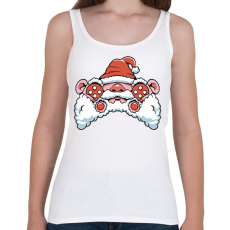 PRINTFASHION Mikulás kontroller - Női atléta - Fehér