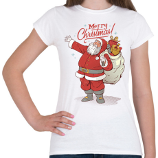 PRINTFASHION Mikulás - Női póló - Fehér