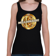 PRINTFASHION MILLIONAIRE - Női atléta - Fekete