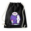 PRINTFASHION Milyen belül? - Sportzsák, Tornazsák - Fekete