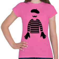 PRINTFASHION Mime - Női póló - Rózsaszín női póló