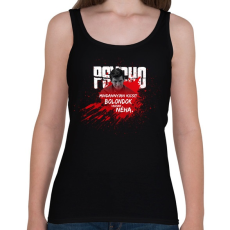 PRINTFASHION Mindannyian kicsit bolondok vagyunk néha. - Női atléta - Fekete