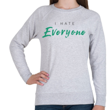 PRINTFASHION Mindenkit utalok - Női pulóver - Sport szürke női pulóver, kardigán