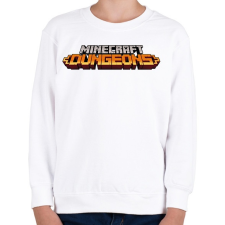 PRINTFASHION Minecraft játékmód - Gyerek pulóver - Fehér gyerek pulóver, kardigán