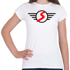 PRINTFASHION Mini Cooper S - Női póló - Fehér