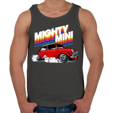 PRINTFASHION Mini Morris - Férfi atléta - Sötétszürke