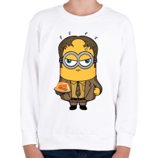 PRINTFASHION Minions - Gyerek pulóver - Fehér