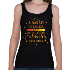 PRINTFASHION Mint az időjárás - Női atléta - Fekete