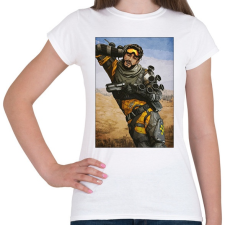 PRINTFASHION Mirage - Apex Legends - Női póló - Fehér női póló