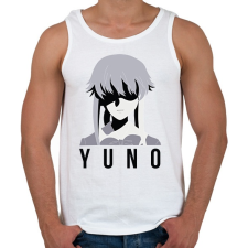 PRINTFASHION Mirai Nikki - Yuno - Férfi atléta - Fehér atléta, trikó
