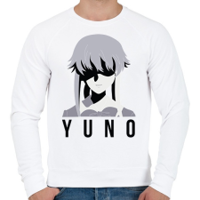 PRINTFASHION Mirai Nikki - Yuno - Férfi pulóver - Fehér férfi pulóver, kardigán