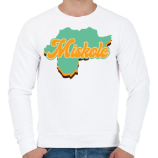 PRINTFASHION Miskolc - Férfi pulóver - Fehér férfi pulóver, kardigán