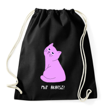 PRINTFASHION MIT AKARSZ - Sportzsák, Tornazsák - Fekete tornazsák