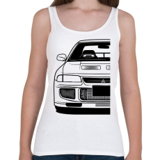 PRINTFASHION Mitsubishi Lancer GSR Evo 3 (1) - Női atléta - Fehér
