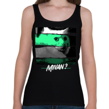 PRINTFASHION Mivan? - Női atléta - Fekete női trikó