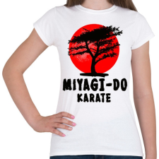 PRINTFASHION miyagi-do karate - Női póló - Fehér női póló