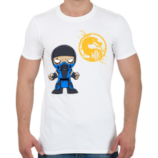 PRINTFASHION MK Sub Zero - Férfi póló - Fehér