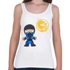 PRINTFASHION MK Sub Zero - Női atléta - Fehér