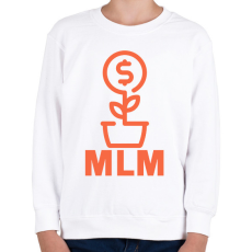 PRINTFASHION MLM - Gyerek pulóver - Fehér